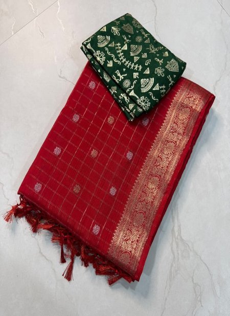 Tew Chinon Crepe Silk Fancy Sarees